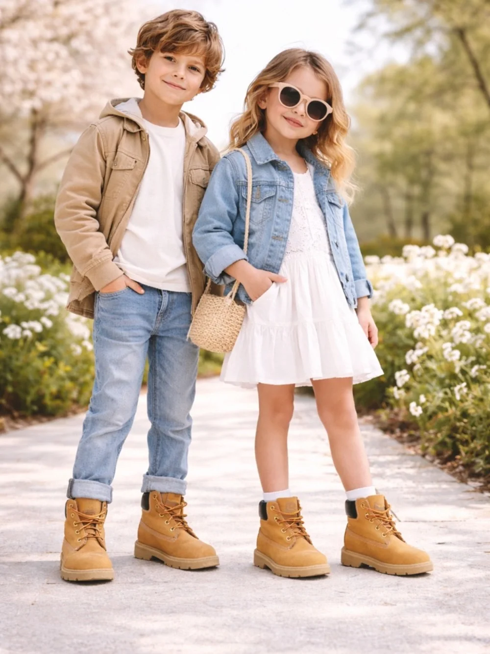 Timberland brown leather